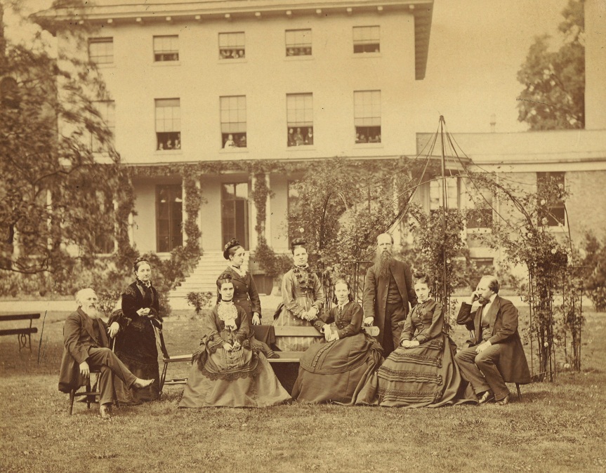 Management and staff of Southlands College, Battersea 1874