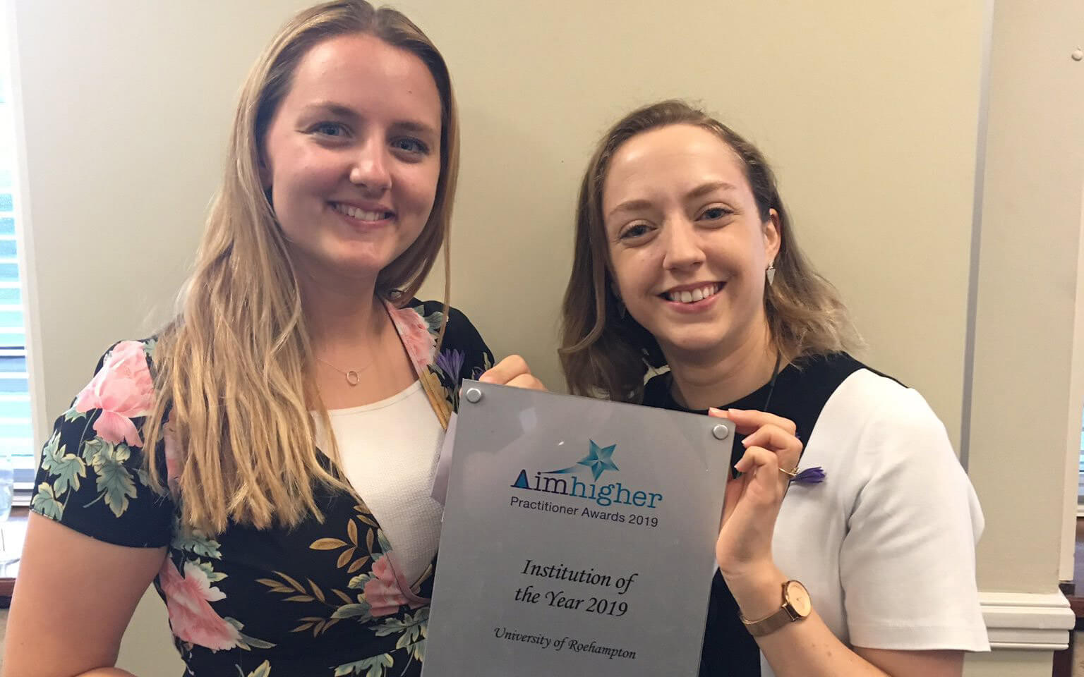 Image - Roehampton wins Institution of the Year at AimHigher London Practitioner Awards